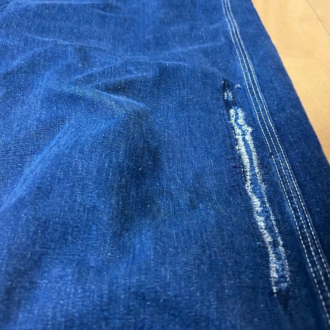 40s PAYDAY オーバーオール 真紺 盾タグ ワンウォッシュL・PAYDAY MEDICALDB_JP