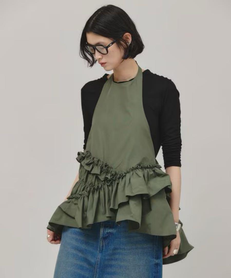 curensology オックスギャザートップス　ネイビー　完売 curensology オックスギャザートップス ネイビー 完売 - メルカリ