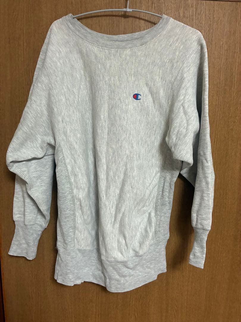 Champion リバースウィーブ トレーナー Sサイズ グレー