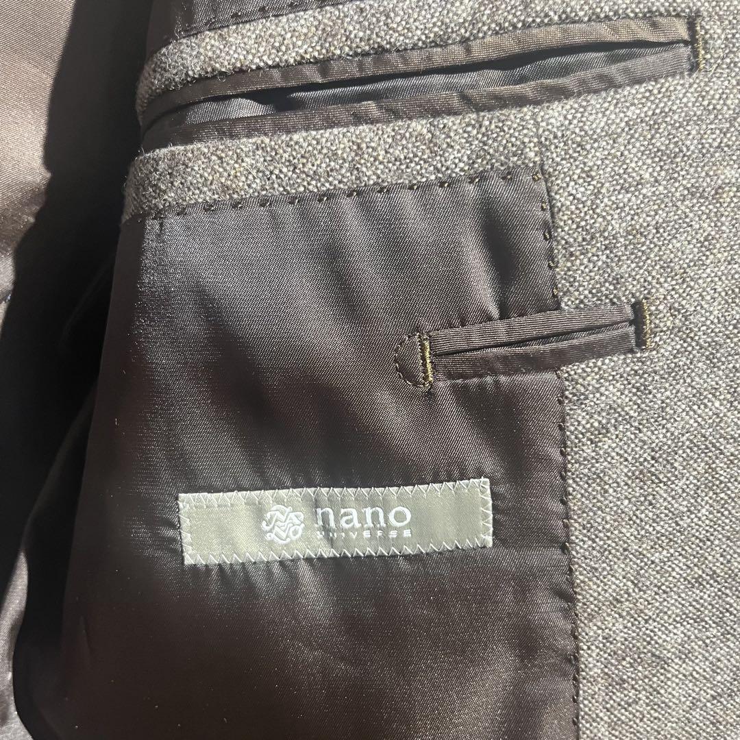 british wool blend テーラードジャケット 48 ベージュ 英国