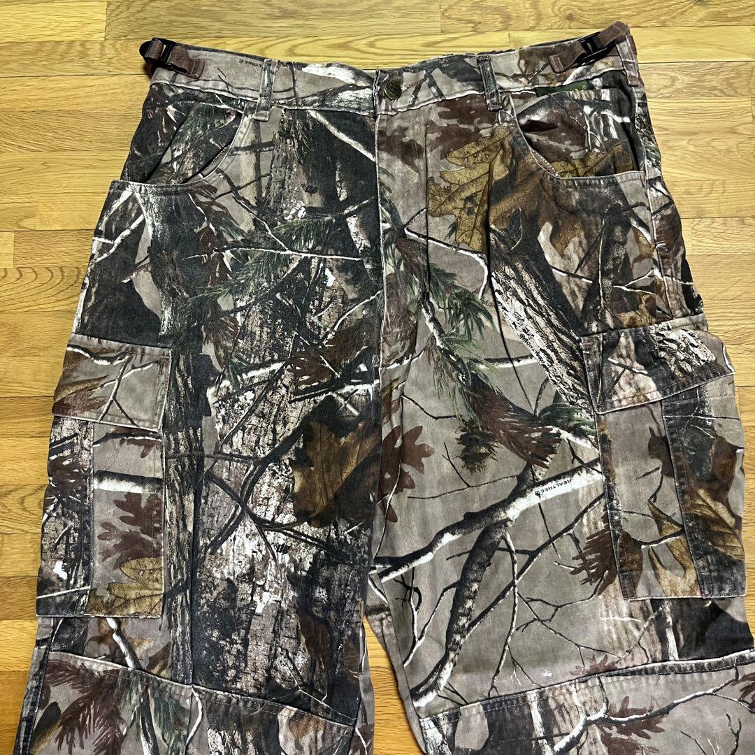 リアルツリーカモ ダブルニー カーゴパンツ 90s gamehide リアルツリーカモ ダブルニー カーゴパンツ 90s gamehide