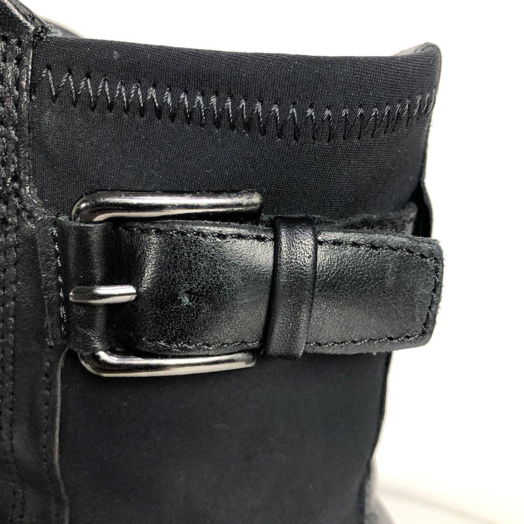 新着 専用♪美品✨ecco EU38 サイドジップ GORE-TEX ショートブーツ 靴