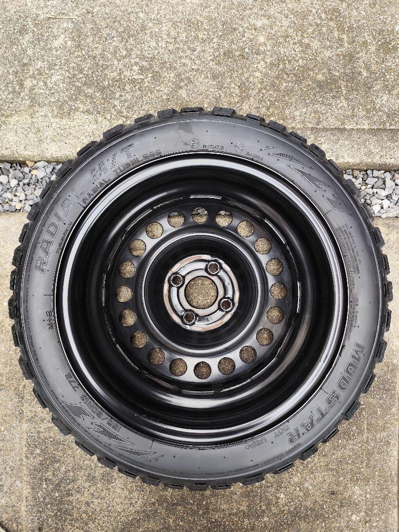 MUDSTAR RADIAL M/T 15インチタイヤ4本セット