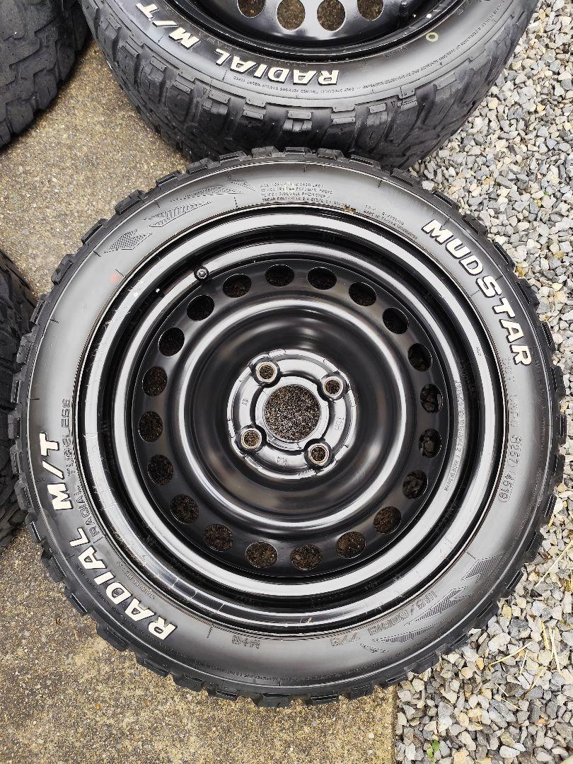 MUDSTAR RADIAL M/T 15インチタイヤ4本セット