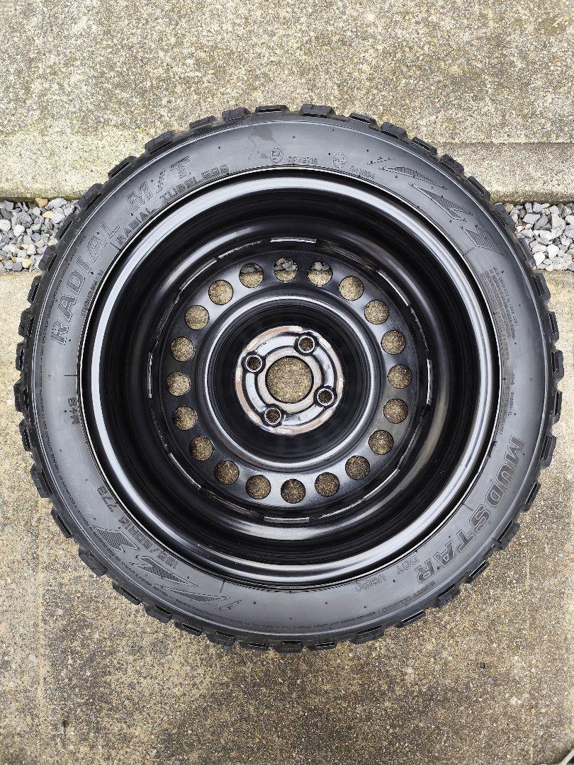 MUDSTAR RADIAL M/T 15インチタイヤ4本セット