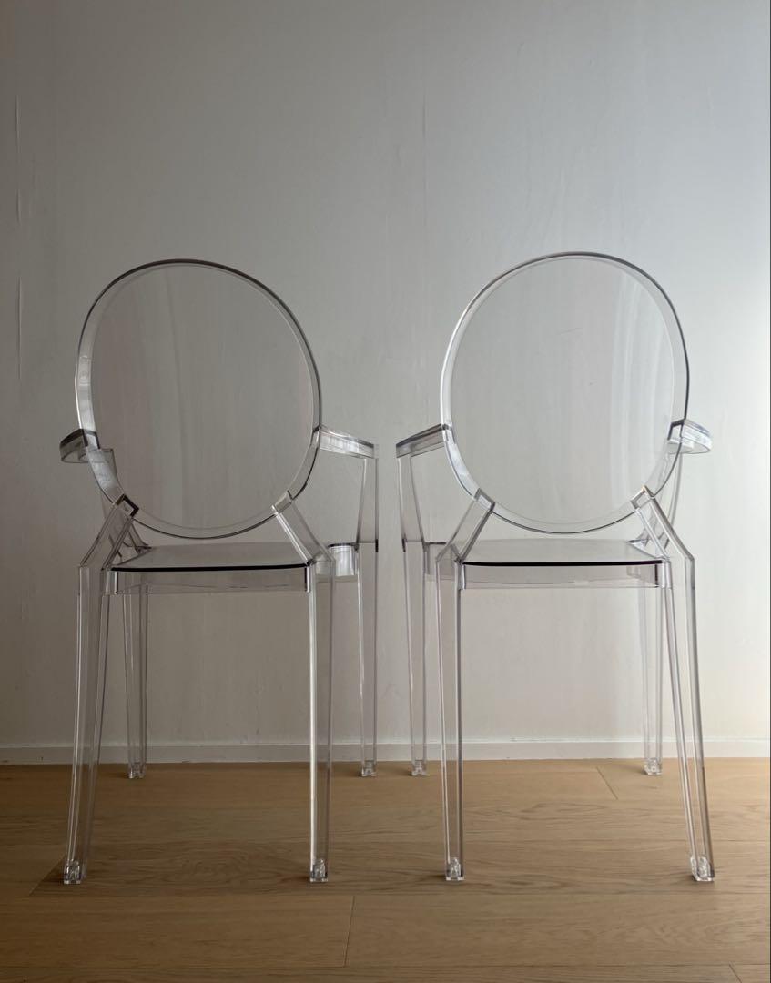 Kartell LOUIS GHOST 2脚set