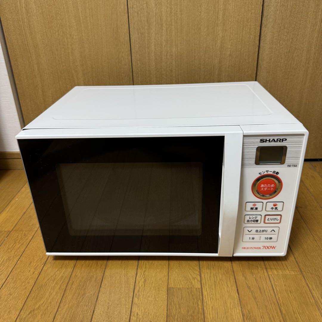 SHARP 電子レンジ60Hz専用【RE-TS3-W6】 - メルカリ