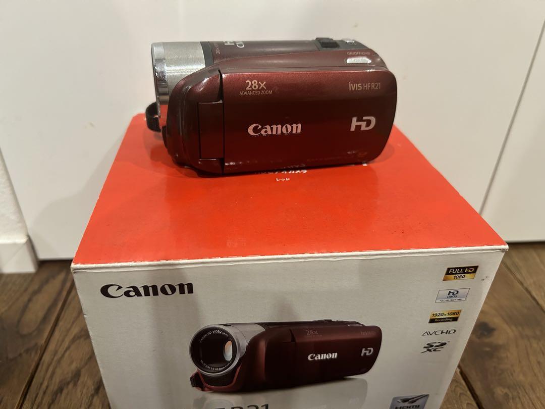 ビデオカメラ Canon IVIS HFR21