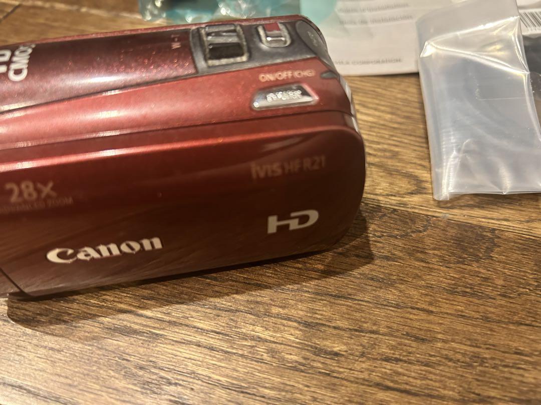 ビデオカメラ Canon IVIS HFR21