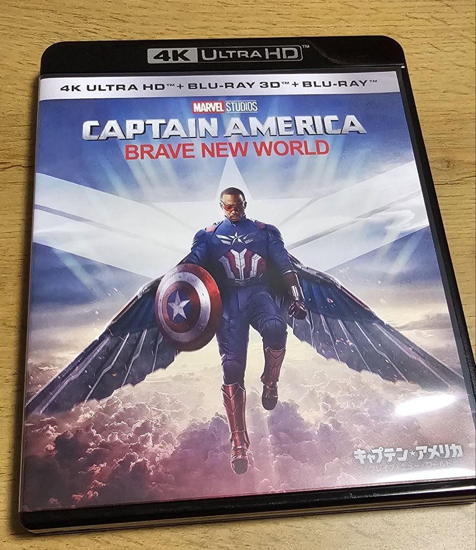 キャプテン・アメリカ ブレイブ・ニュー・ワールド 4K 3D 通常Blu-ray洋画・外国映画