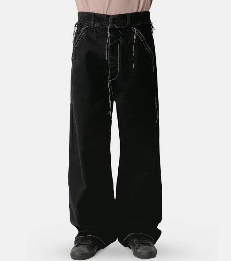 AIREI CONTRAST BIG FIT DENIM デニムパンツ