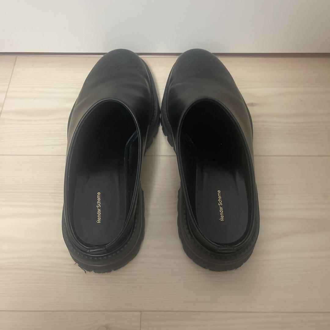 靴 Hender Scheme commando mule