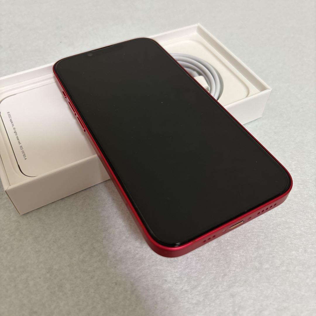 iPhone14 128GB レッド　美品