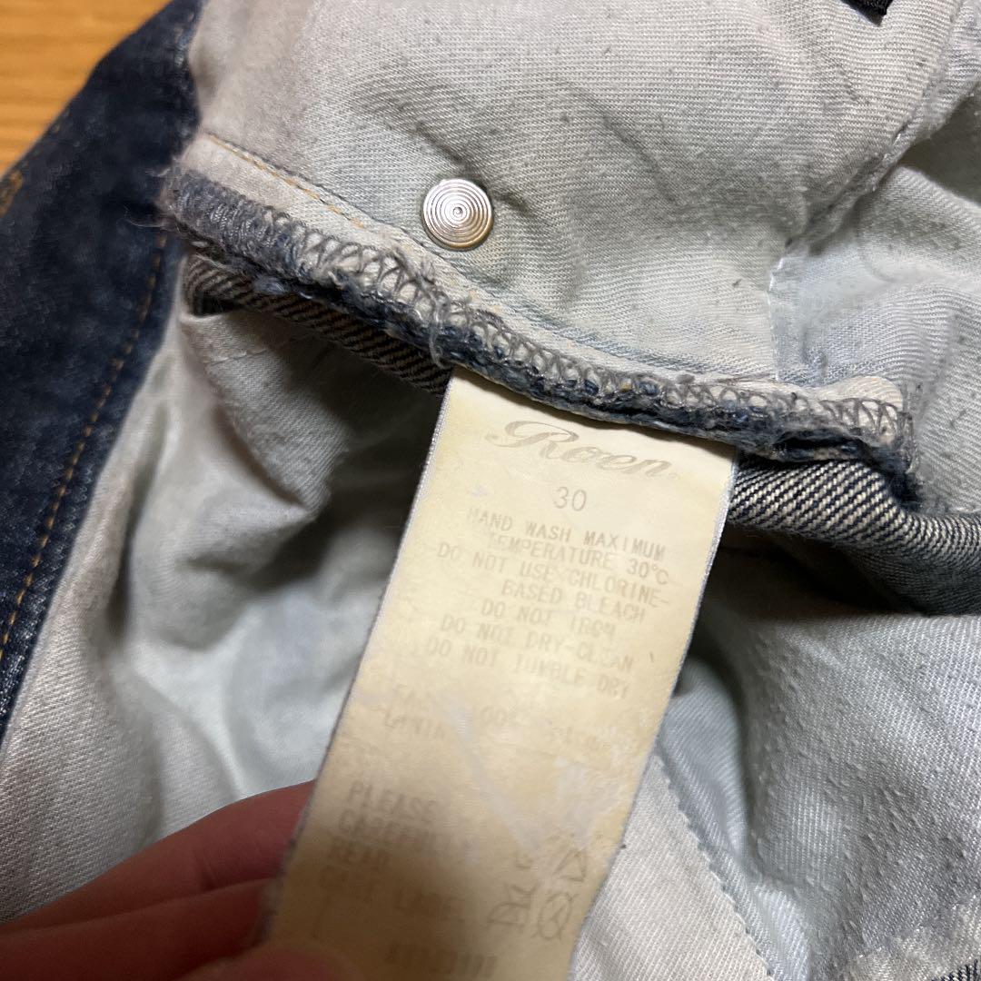 げます ロエン ワッペンデニム 7Vhml-m19430628452 roen ルカリ