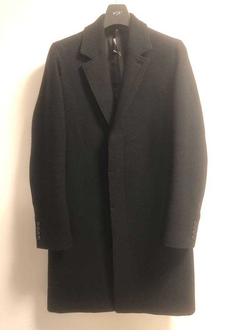 ジャケット・アウター wjk classical chester coat [black]