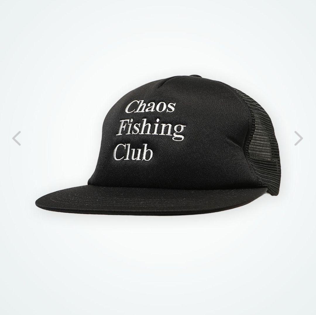 c*d様 Chaos Fishing Club Logo Mesh Cap BL