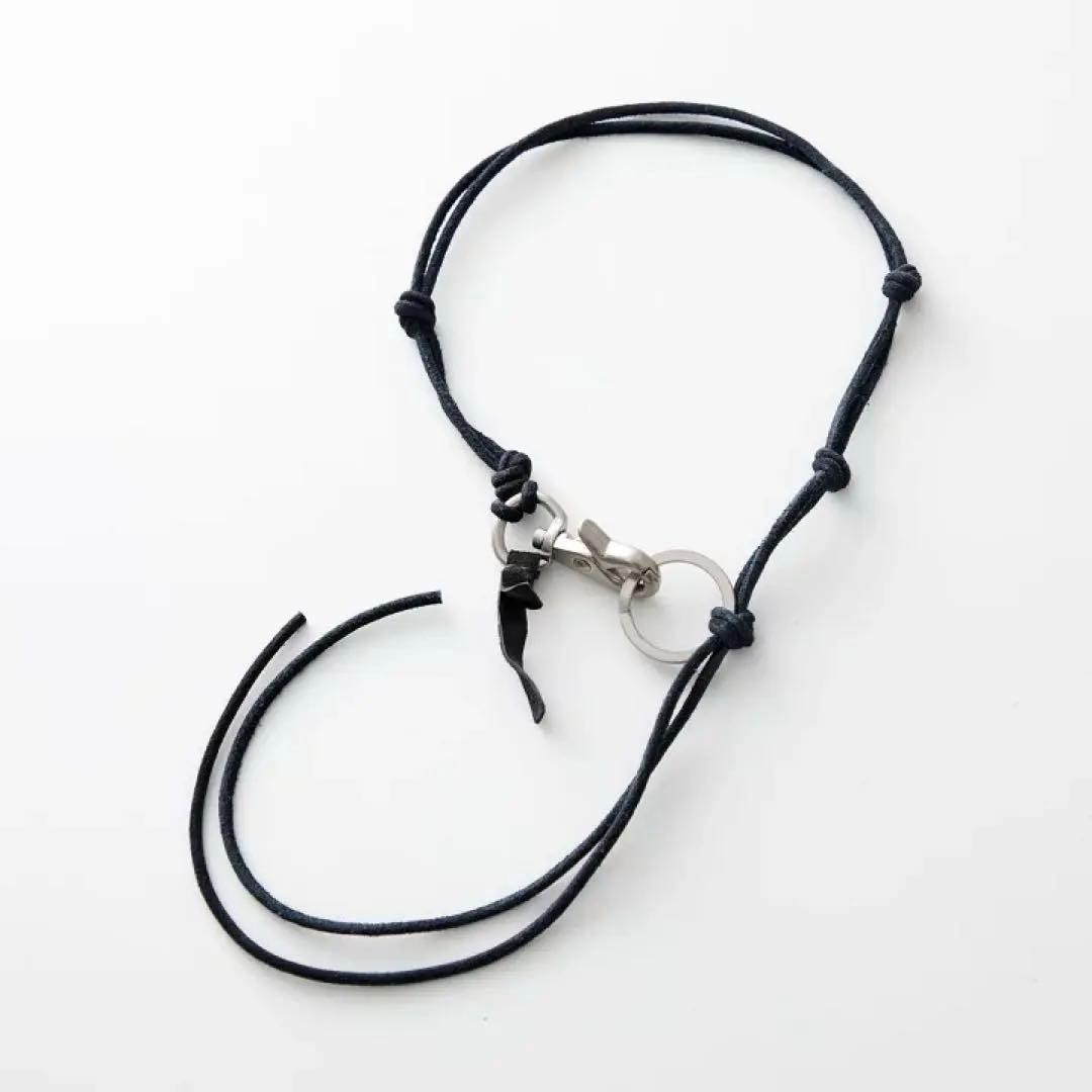 our legacy Ladon ネックレス ネイビー our legacy Ladon ネックレス ネイビー