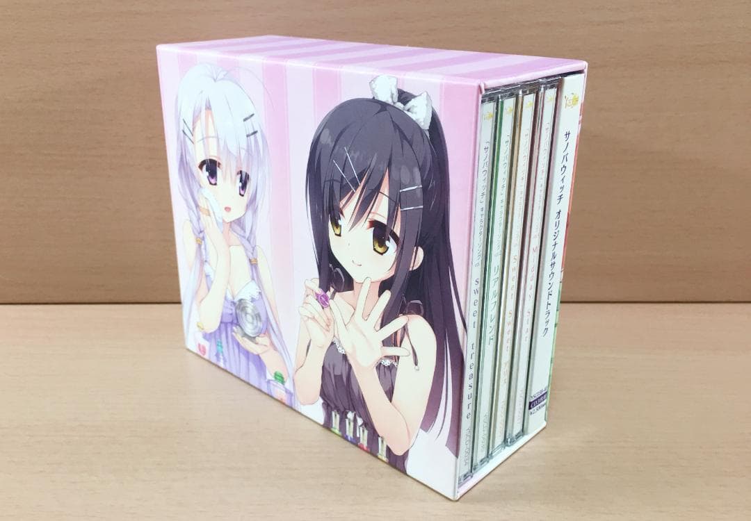 CD サノバウィッチ キャラソン vol.1〜4 サントラ セット 収納BOX付