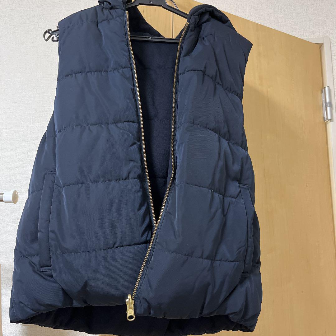 今年も話題の 【美品!! GU】リバーシブル 中綿ベストL