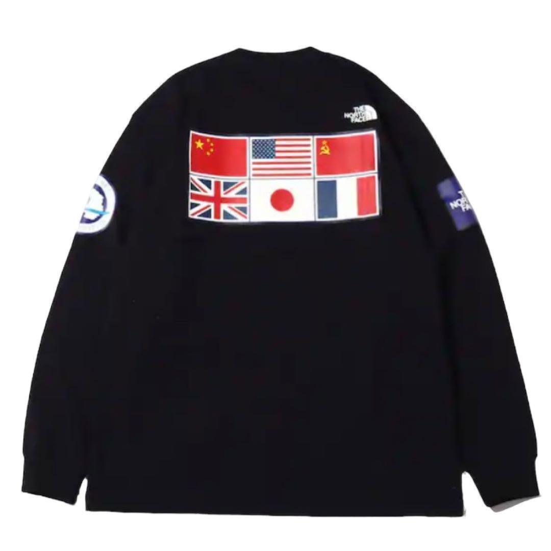 【120】THE NORTH FACE ロンT NT82230 黒 S
