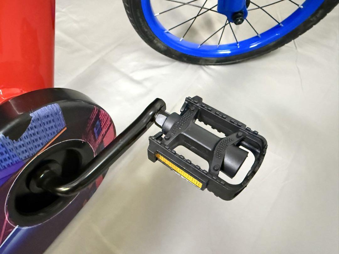 16インチ SPIDER-MAN 子供用自転車 補助輪付き サスペンション付き