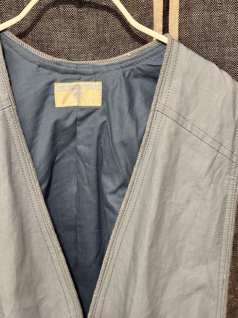 homeless tailor リネンベスト 画像6