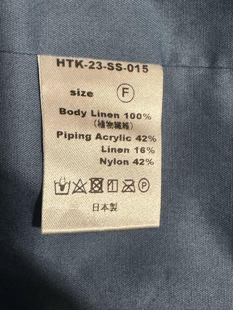 homeless tailor リネンベスト 画像9