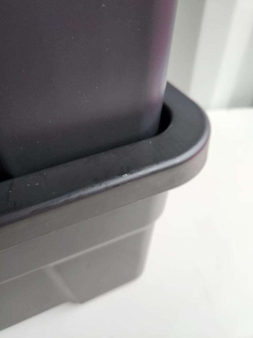 THOR　コンテナBOX　22L  2個セット　ブラック