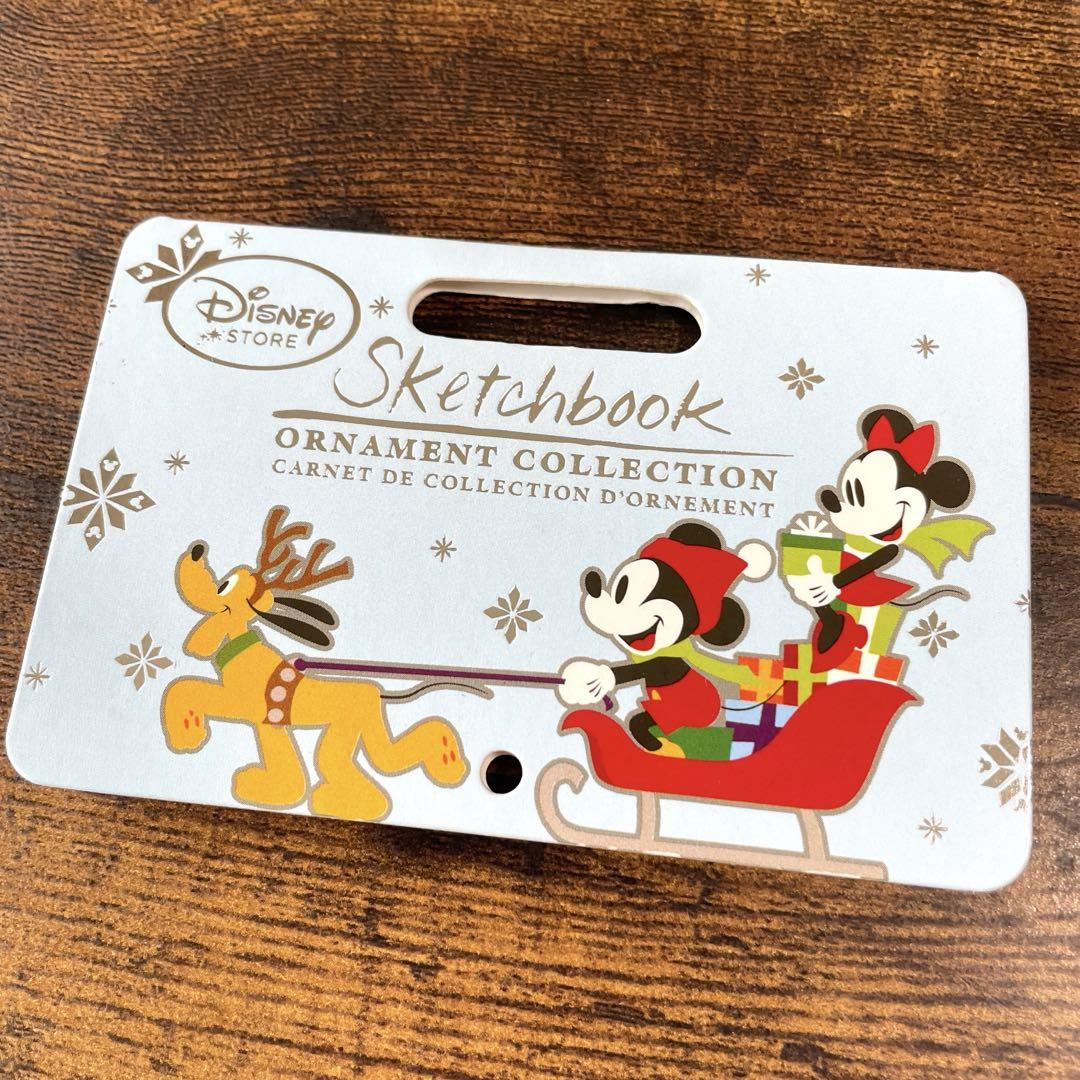 ディズニーストア オーナメント スケッチブック アナと雪の女王