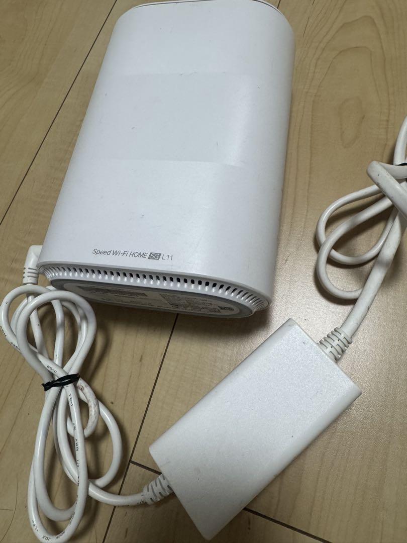 人気ブランド新作豊富 ホワイト L11 5G ZTR01 ACアダプター付き 無線LANルーター ルーター・ネットワーク機器