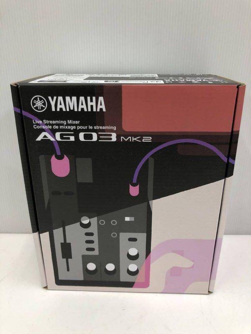 YAMAHA AG03 MK2 ブラック 新品未使用品 - メルカリ