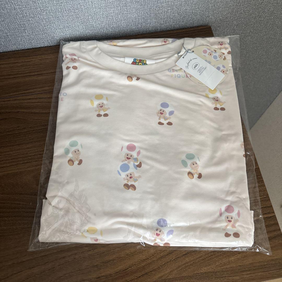 【新品未開封】キノピオ&ヨッシーワンピース　クリーム