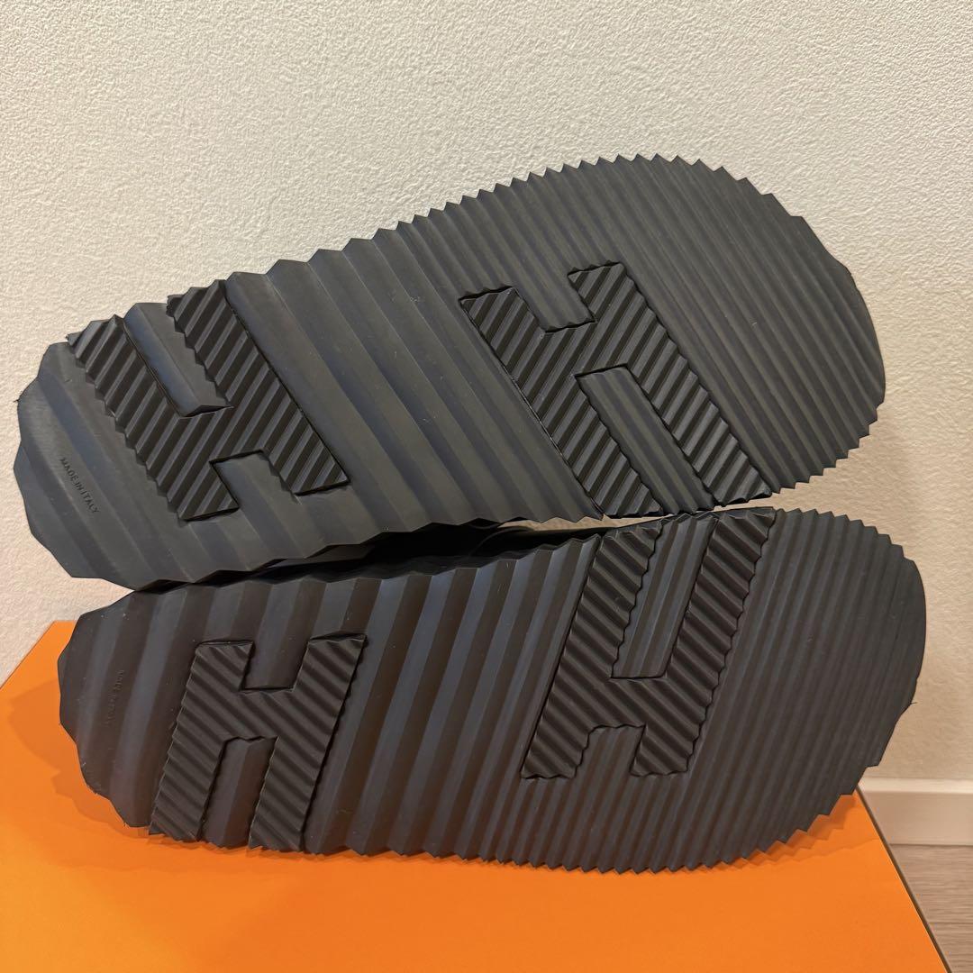 エルメス HERMES エレクトリック サンダル サイズ42 ブラック