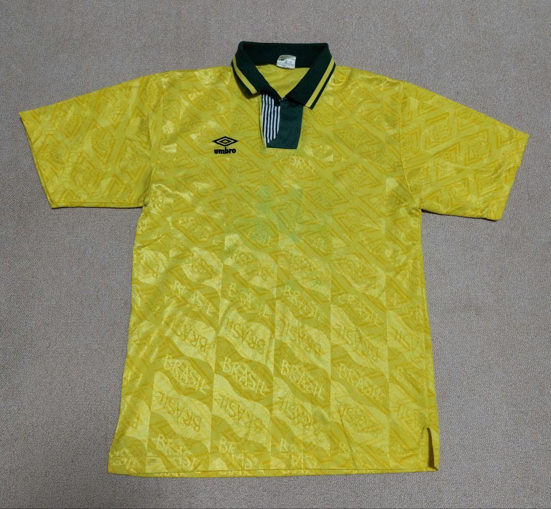 UMBRO アンブロ ブラジル代表1995年 1995-96ブラジル代表、日本と3度戦ったUmbro“4つ星”ユニフォーム
