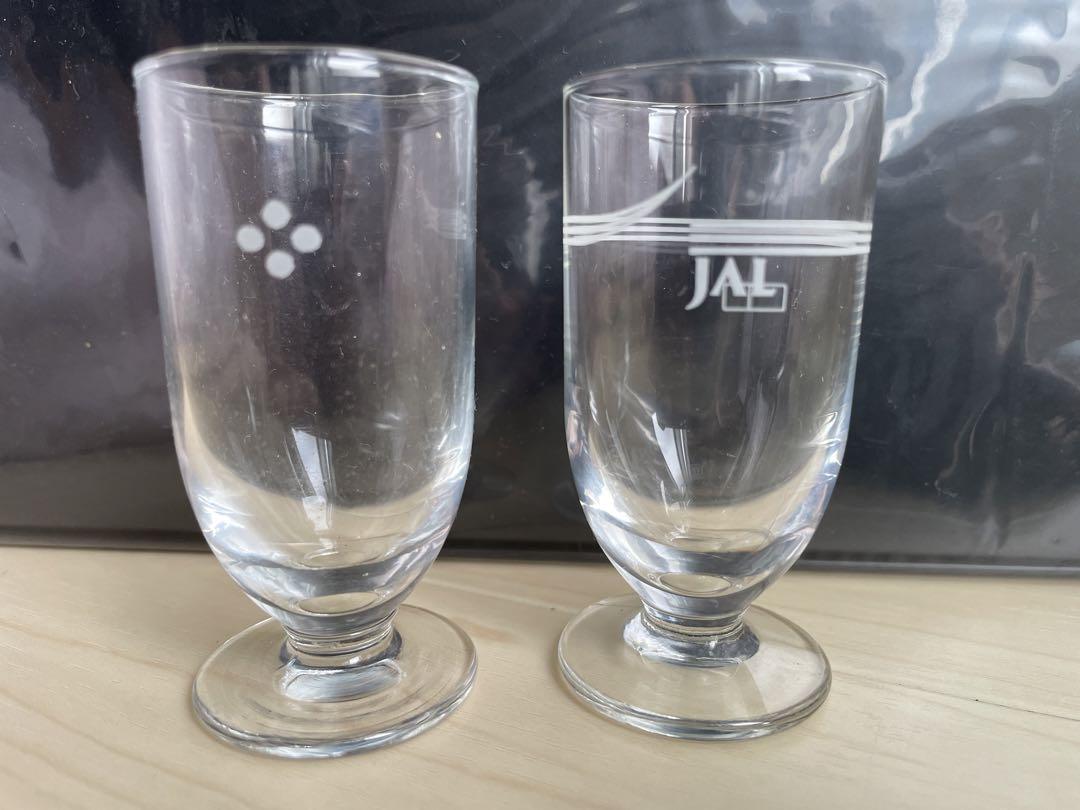 JAL 機内品 食前酒用 ショットグラス2個セット非売品レア