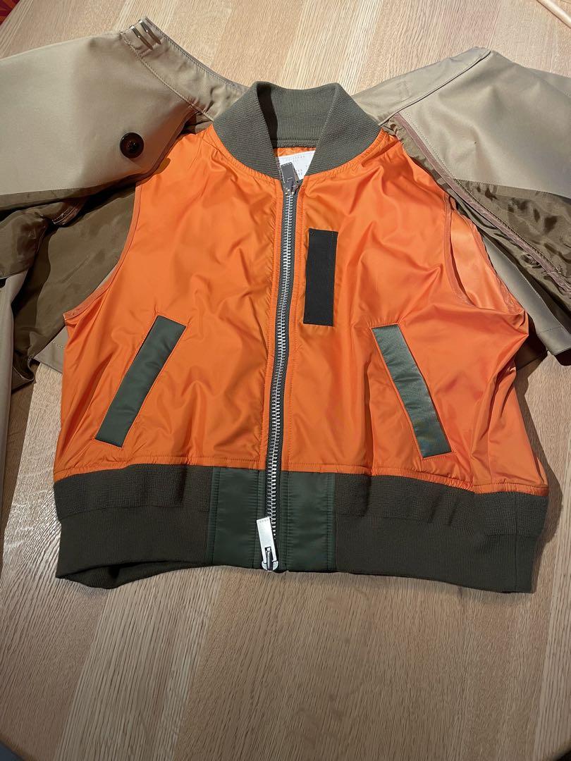 ジャケット・アウター sacai Cotton Gabardine Mix Blouson