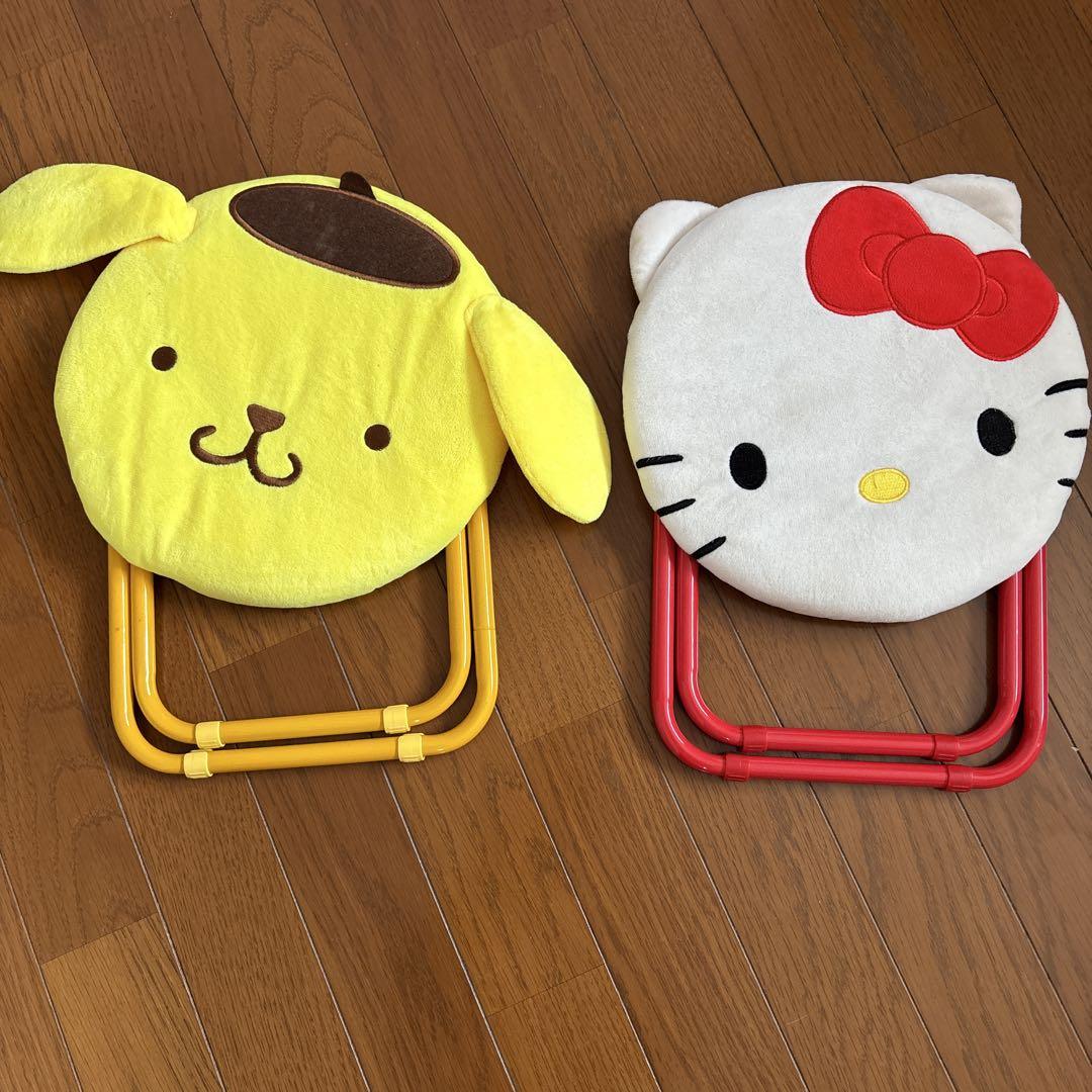 サンリオ　折りたたみ椅子
