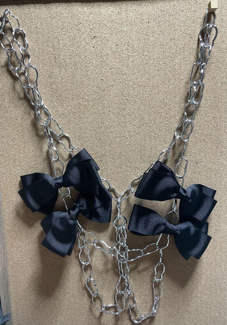 AIKON リボンハーネス シルバーアクセサリー