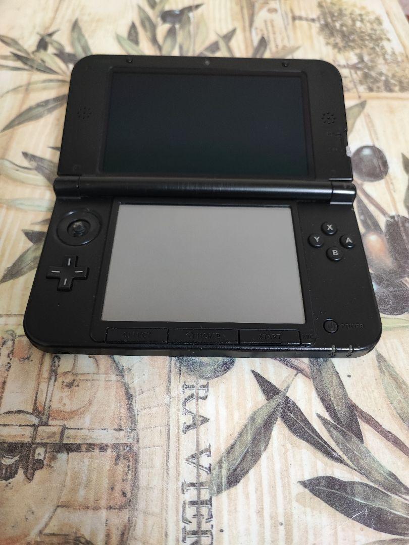 ニンテンドー3DS LL ブルー×ブラック液晶綺麗