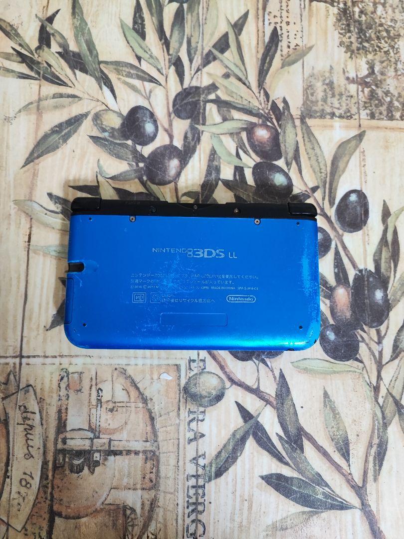 ニンテンドー3DS LL ブルー×ブラック液晶綺麗