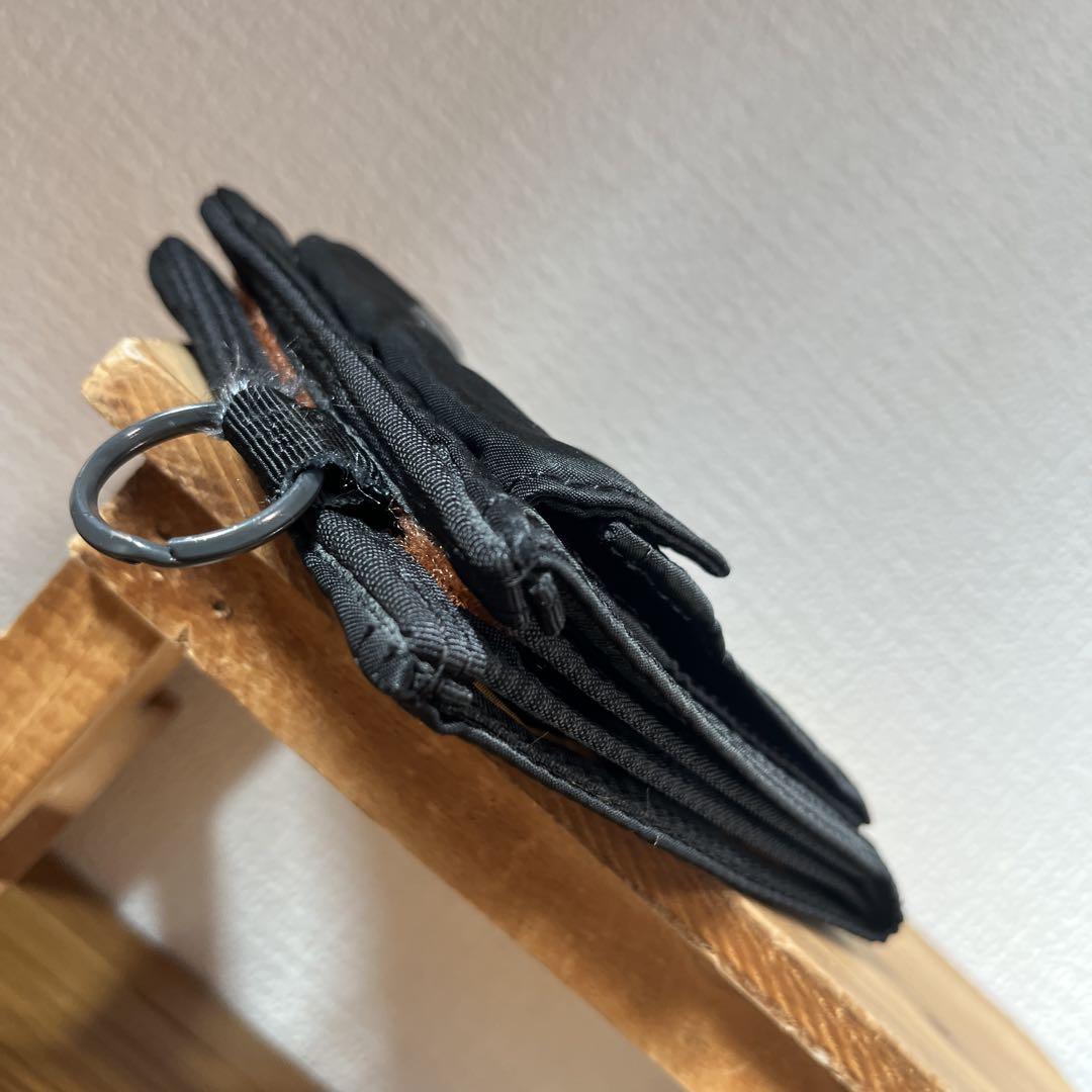 ポーター　タンカー　二つ折り財布　ブラック×オレンジ【管:2G@】