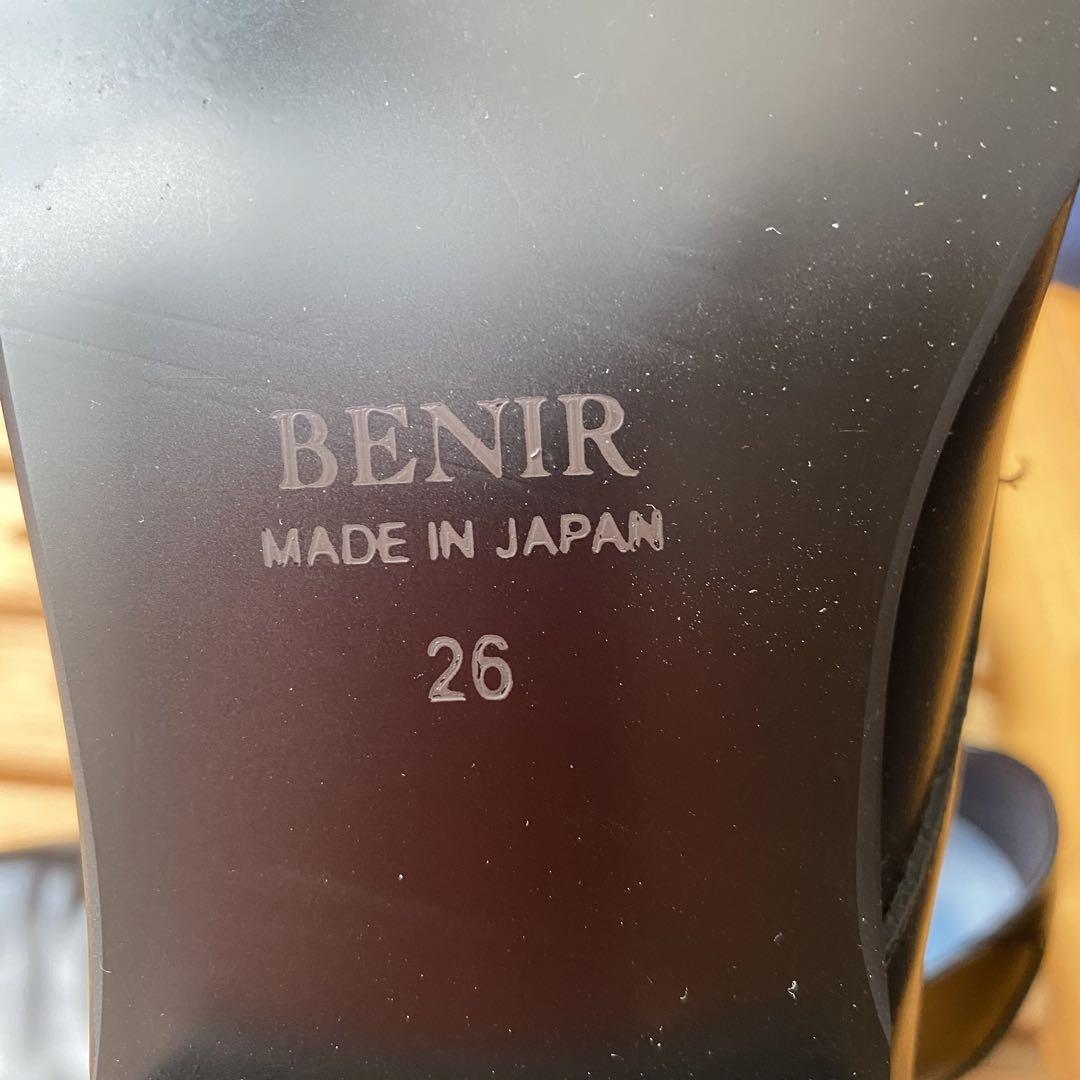 BENIR ドレスシューズ　革靴　 結婚式　新郎　シークレットシューズ