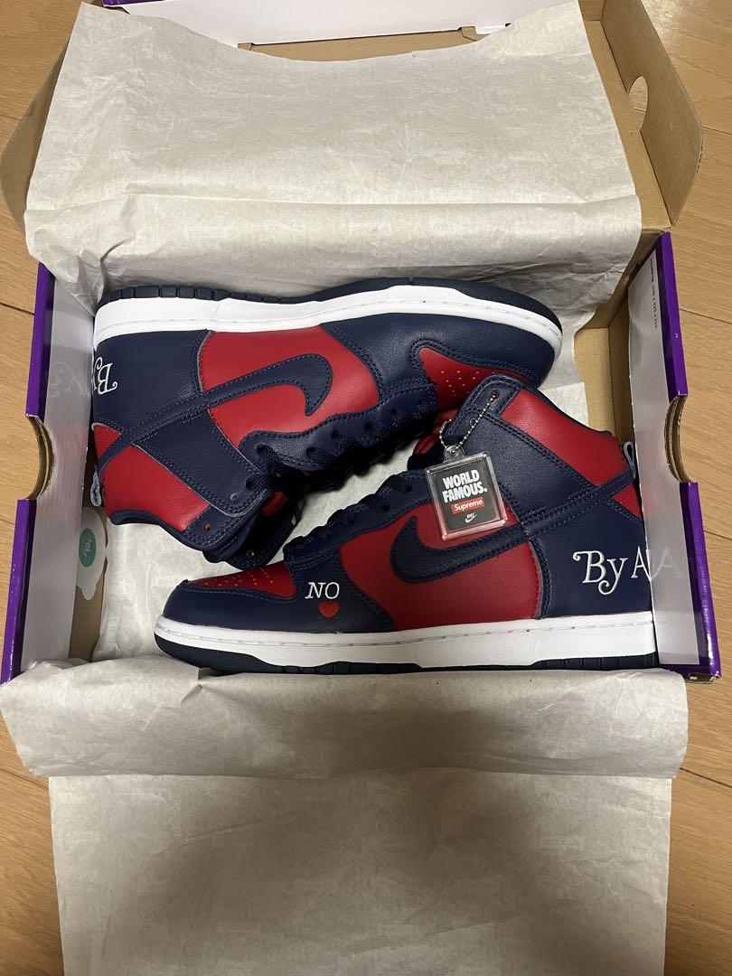 Supreme × Nike SB Dunk High シュプリーム　ナイキ