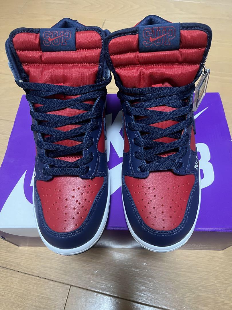 Supreme × Nike SB Dunk High シュプリーム　ナイキ
