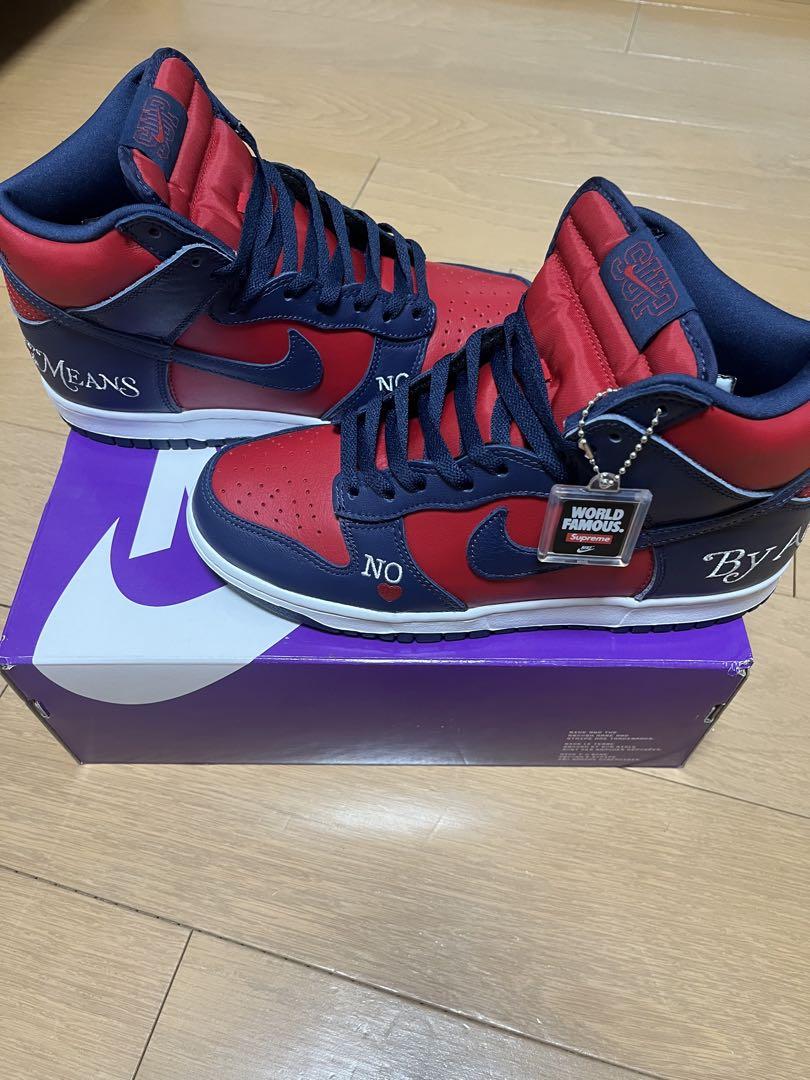 Supreme × Nike SB Dunk High シュプリーム　ナイキ