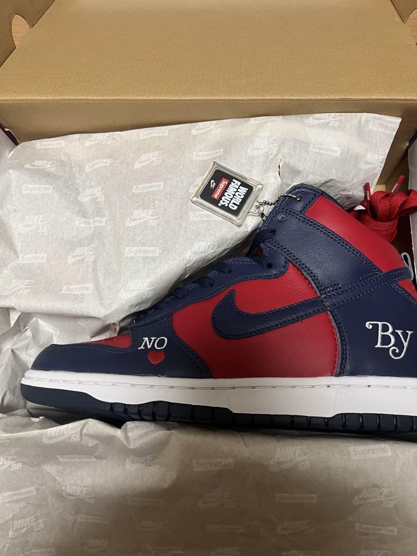 Supreme × Nike SB Dunk High シュプリーム　ナイキ