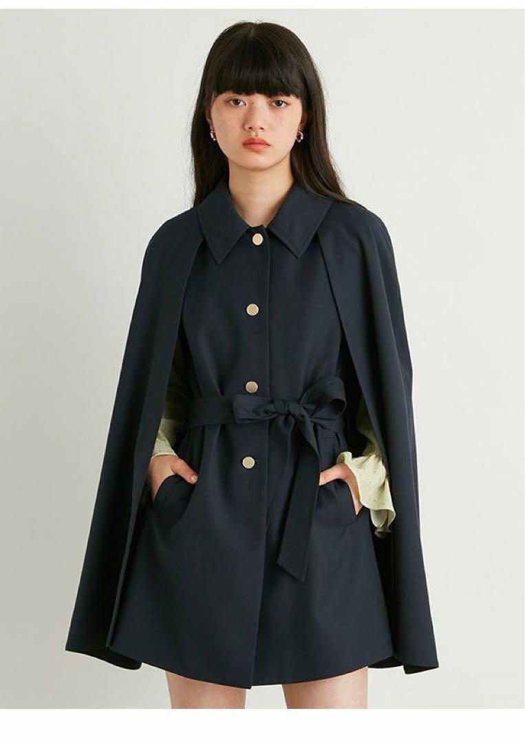 LILY BROWN 2wayケープコート