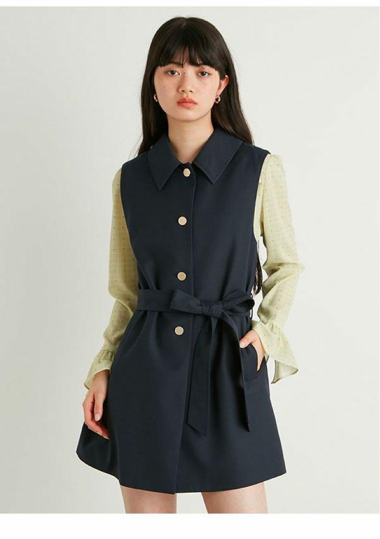 LILY BROWN 2wayケープコート