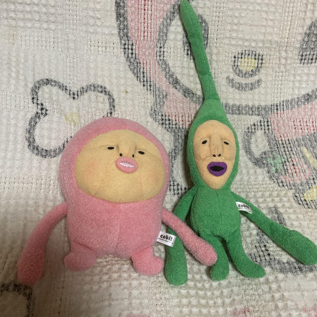サンアロー　こびとずかんぬいぐるみ　2コセット 中古品