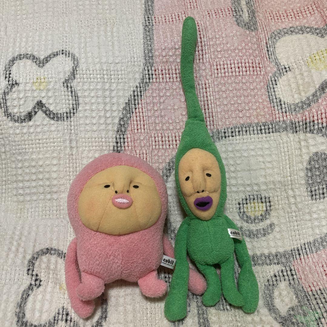 サンアロー　こびとずかんぬいぐるみ　2コセット 中古品
